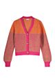 Kyra cardigan Perdita fluo pink