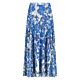 Kyra & Ko skirt mesh print bright blue