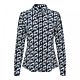 &Co Woman blouse Lotte graphic navy multi
