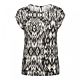 &Co Woman top LILLY IKAT black multi