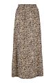 Zusss wijde rok panter 0302-033-multicolor 