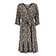 Geisha Dress 17101 black/offwhite combi