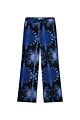 Kyra broek Jacky crystal print deep blue