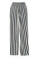 Ichi broek Marrakech navy stripe