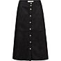 Summum Skirt buttoned 6s1169 suedine black