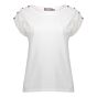 Geisha Top ajour 12103 vintage offwhite